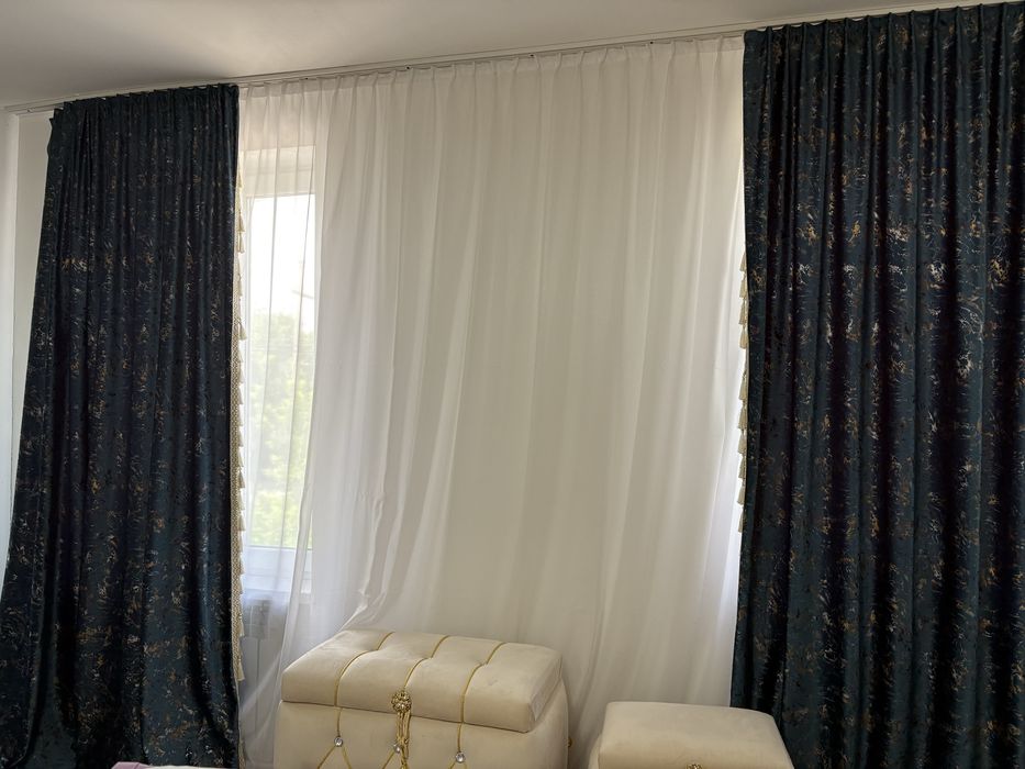 Продам Штор с тюлем