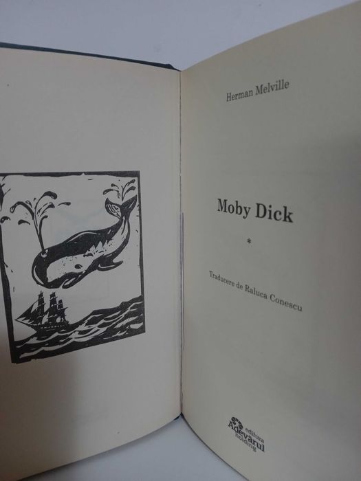 Carte Moby Dick de Herman Melville