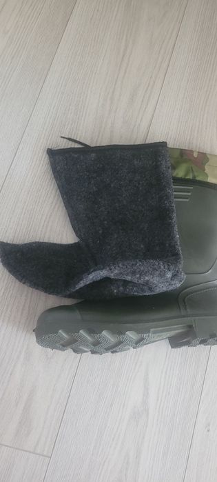 Сапоги резиновые с носком