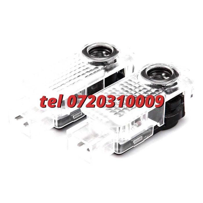 proiectoare fara lampi logo portiere audi laser emblema led sigla usi