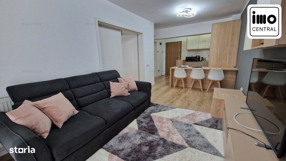 Apartament ultramodern cu gradina, 2 camere, in Viva City