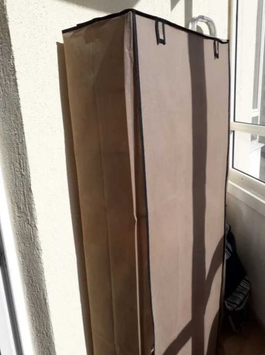 Шкаф за тъкани за обувки с 9 рафта плат стелаж за съхранение на обувки