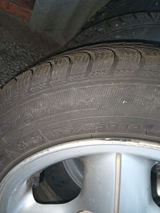 Cauciucuri+jante M*S 165/65/R14 !