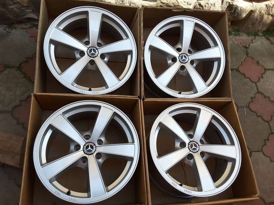 jante aliaj 17; 5x112; Mercedes E class w211, w212, w213
