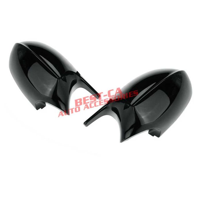 Capace oglinzi Batman M Style negru lucios BMW E87 E90 E92 pre-facelif