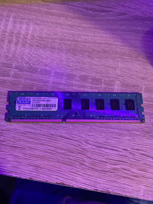 RAM памет GOODRAM 4GB DDR3 1333MHz (PC3-10600)