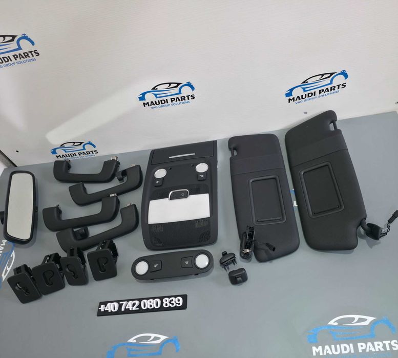 Set accesorii plafon NEGRU Audi A4 B8 Avant