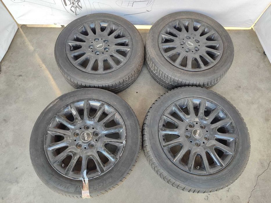 Set 4 Jante aliaj R16 5x112 195/55R16 Mini Cooper Countryman R60 6.5JX16H2 2010 / [2011-2016] / (12B)