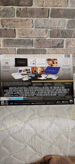 Titanic 25th Anniversary Collectors 4K UHD Blu-ray Limited Edition