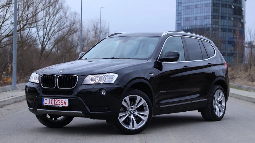 BMW X3 xDrive 20d/Nr roșii 3 luni/Revizie efectuată/DISTRIBUȚIE SCHIMBATĂ !!