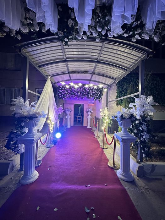 Гуллар билан безатиш (Оформление свадеб )