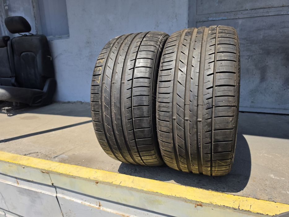 2 бр. летни гуми 225/35/17 Kumho 5,5-6 mm DOT 0417