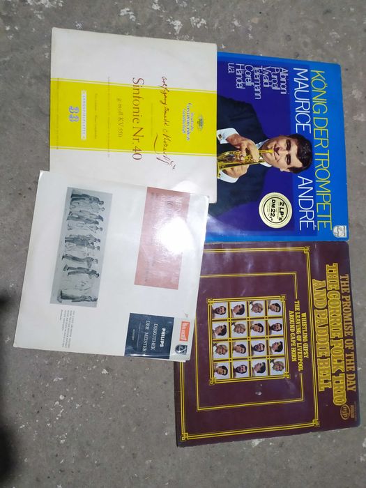 Lot vinyle pickup / graphophone