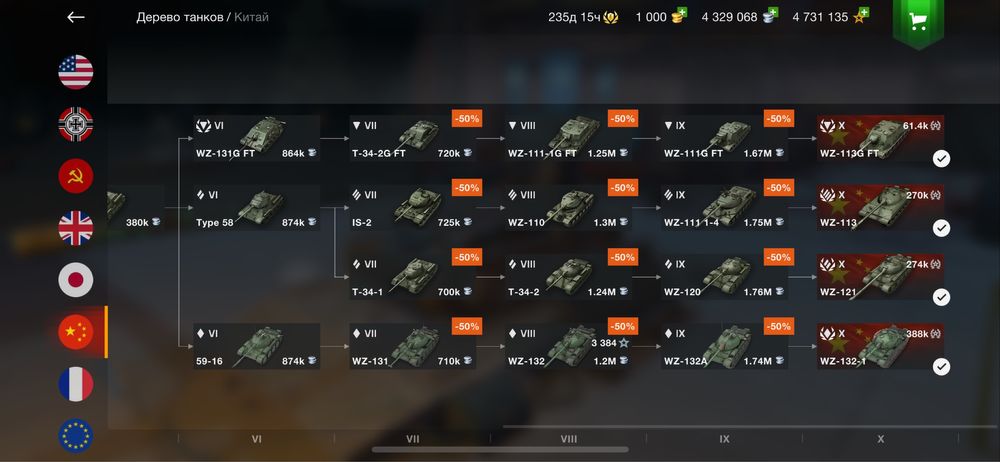 Танки аккаунт