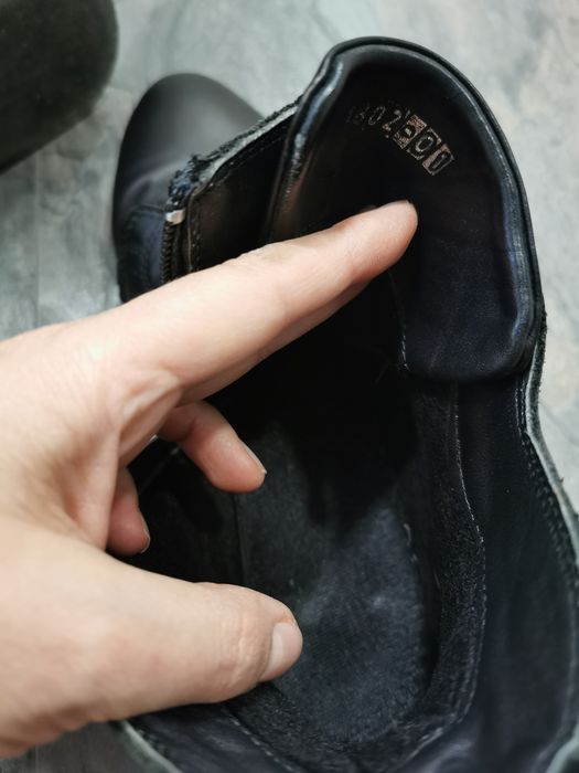 Дамски боти от естествена кожа