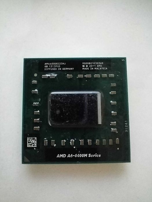 CPU Laptop A6-4400M 2.7 GHz Dual-Core AM4400DEC23HJ Socket FS1