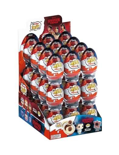 kinder joy stranger things, киндер джой очень странные дела