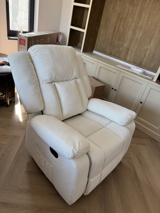 Fotoliu recliner cu masaj si incalzire Korser