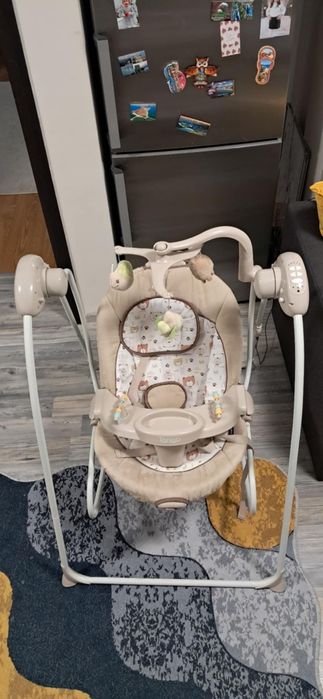 Електрическа люлка и шезлонг Lorelli Tango Beige