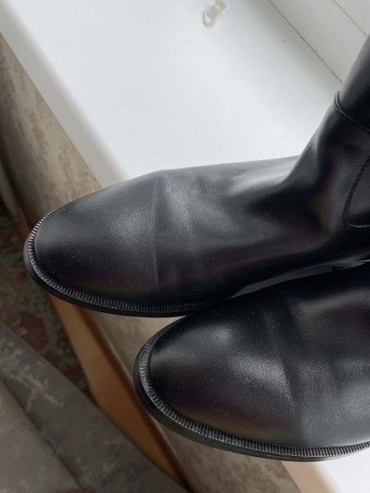 Сапоги натур.кожа