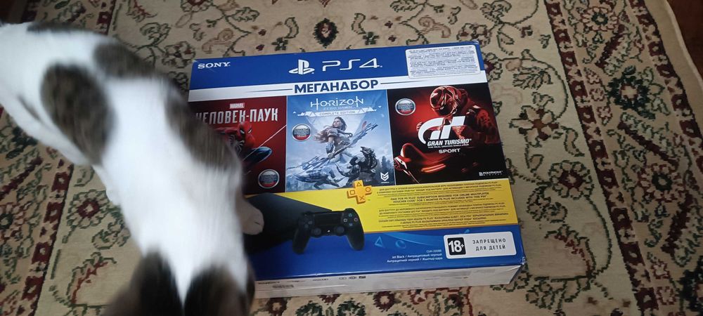 Игровая приставка ps 4