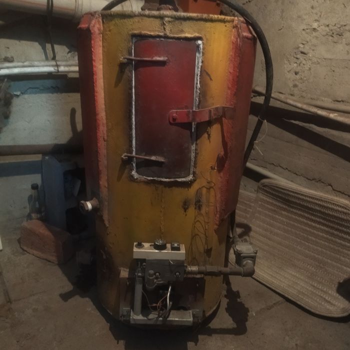 Газовый котел самодельный