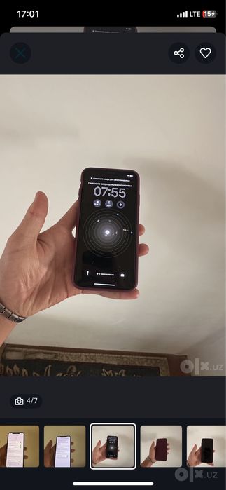 Iphone Xs xotira 64 100$
