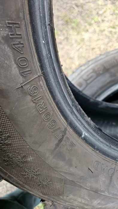 4бр гуми 235 60 16 дот 22 ласа lassa