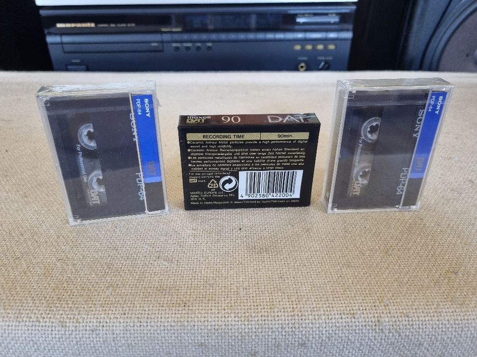 Pachet Casete DAT Sony, Maxell. Noi. Sigilate