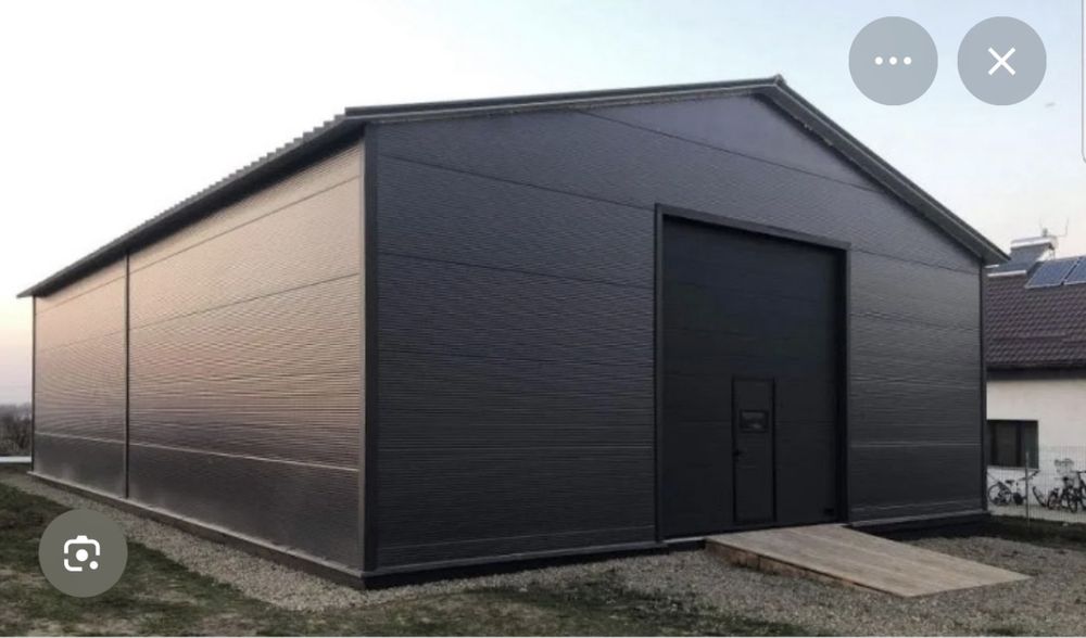 Închiriez hală nouă 400 mp – panouri sandwich ILFOV CHIAJNA