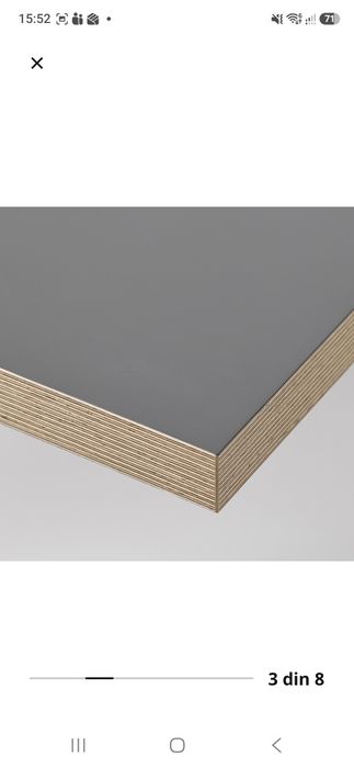 Blat Ikea sigilat 120x60