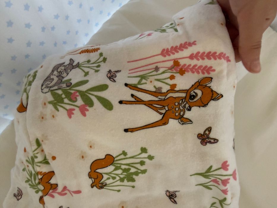Сгъваема дървена бебешка кошара Interbaby