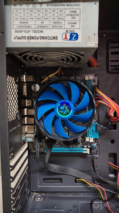 H61+i3+cooler+ddr3 4gb+psu 450 w+ ztech case
