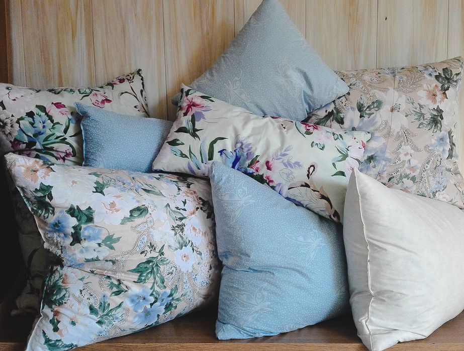 Реставрация и чистка подушек
