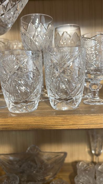 Хрусталь вазы/стаканы