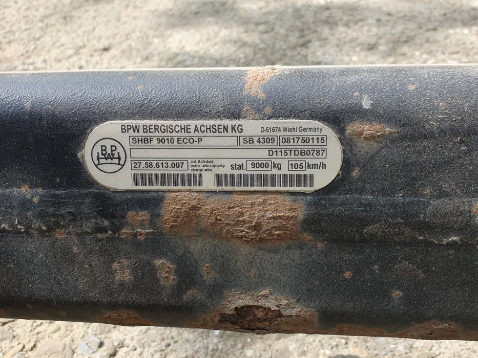 Vind axă viratoare bpw stare bună de funcționare