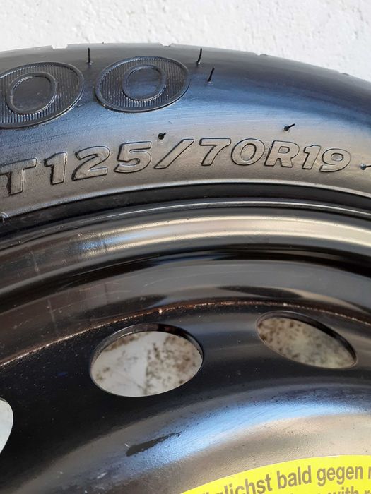 Roata rezerva SLIM R19 AUDI A4, A5, A6, A7, Q5