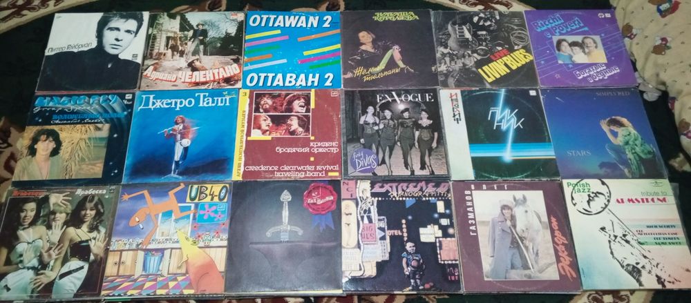 виниловые пластинки мировые