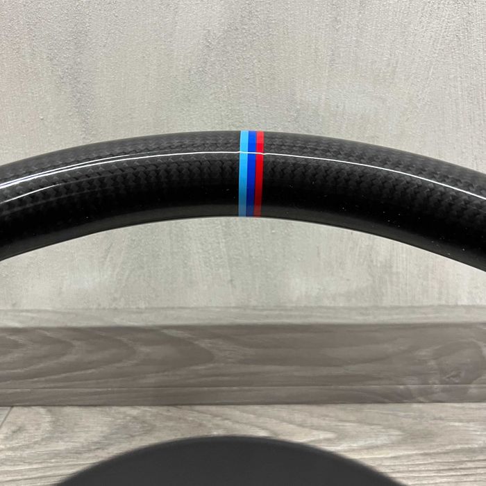 Карбонов М Волан за BMW F30 F20 X5 F15 Скосен С Еърбег / Carbon M3