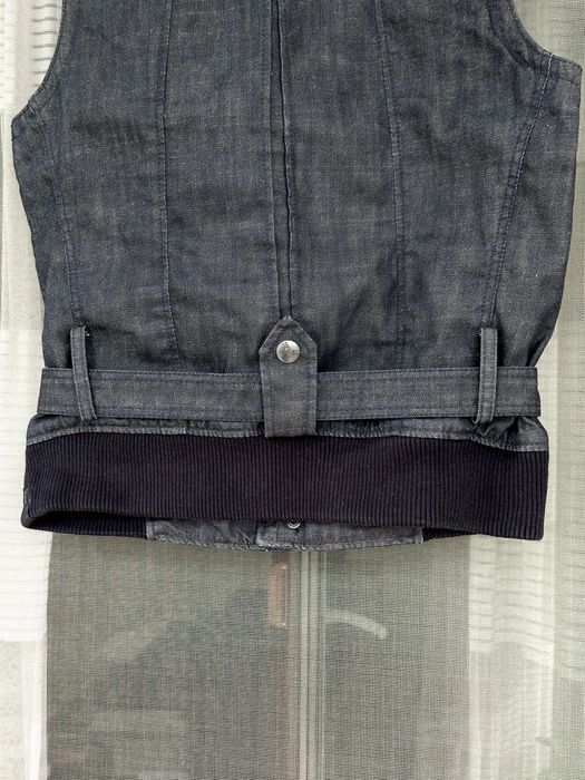 Дамски дънков елек G-Star Raw (Short Motor)- размер L, Отлично състояние