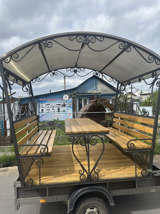 Беседка Кованая