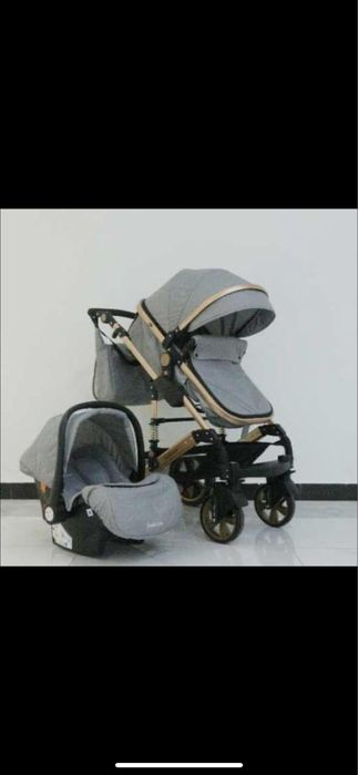 Коляска 3 в 1 belecoo всесезонная