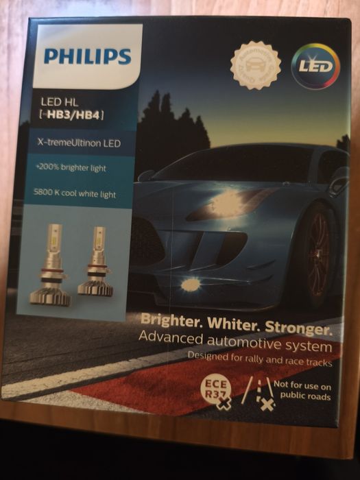 Лёд лампы HB3/HB4 Philips