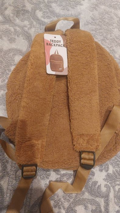 Кафява детска раница Teddy