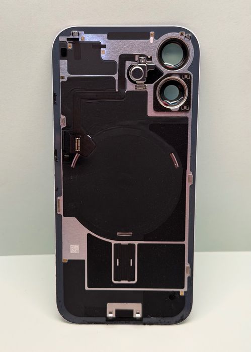 Sticla spate originală swap iPhone 17 Blue Albastru