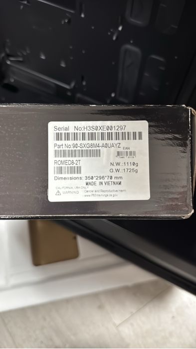 Kit carcasa, placa de baza romed8 cpu epyc 7452