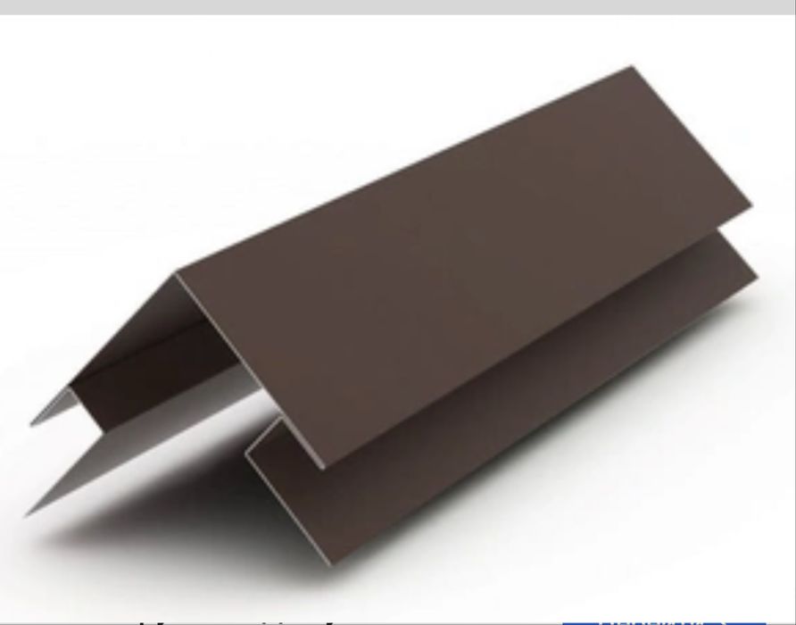 Металлосойдинг фасадный стык