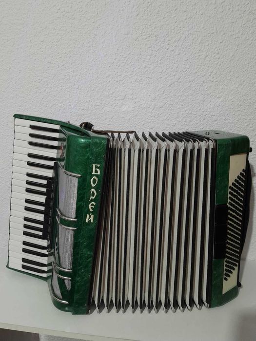 acordeon verde de vanzare