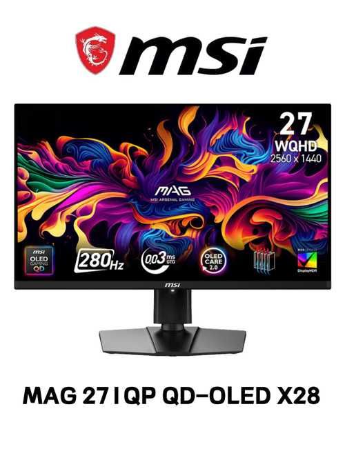 Монитор MSI 26.5" Mag 271QP QD-OLED X28 280hz