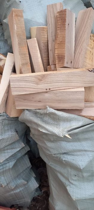 Дрова кусковые  в мешках